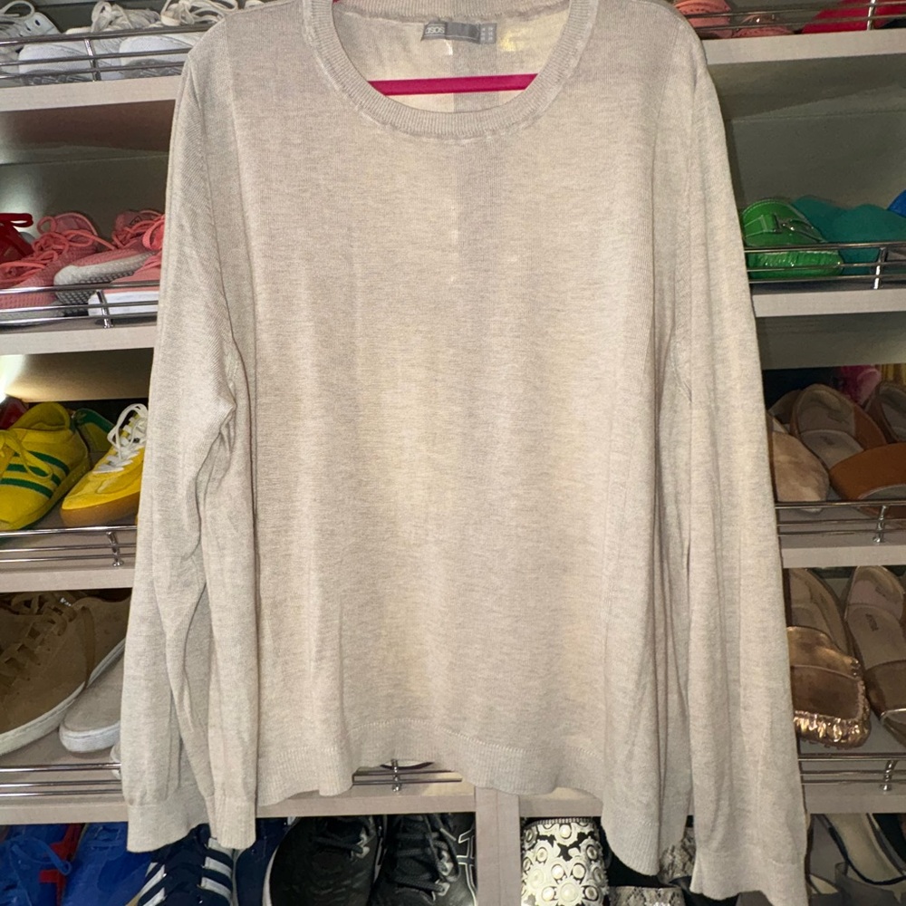 ASOS Beige Knit Top